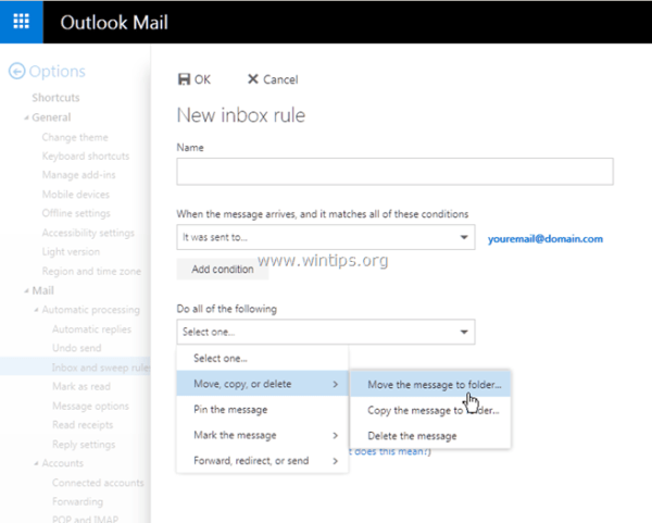 turnoff automactic junk mail filterin gin outlook for mac
